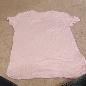 Aeropostale Light Pink Short Sleeve Tee